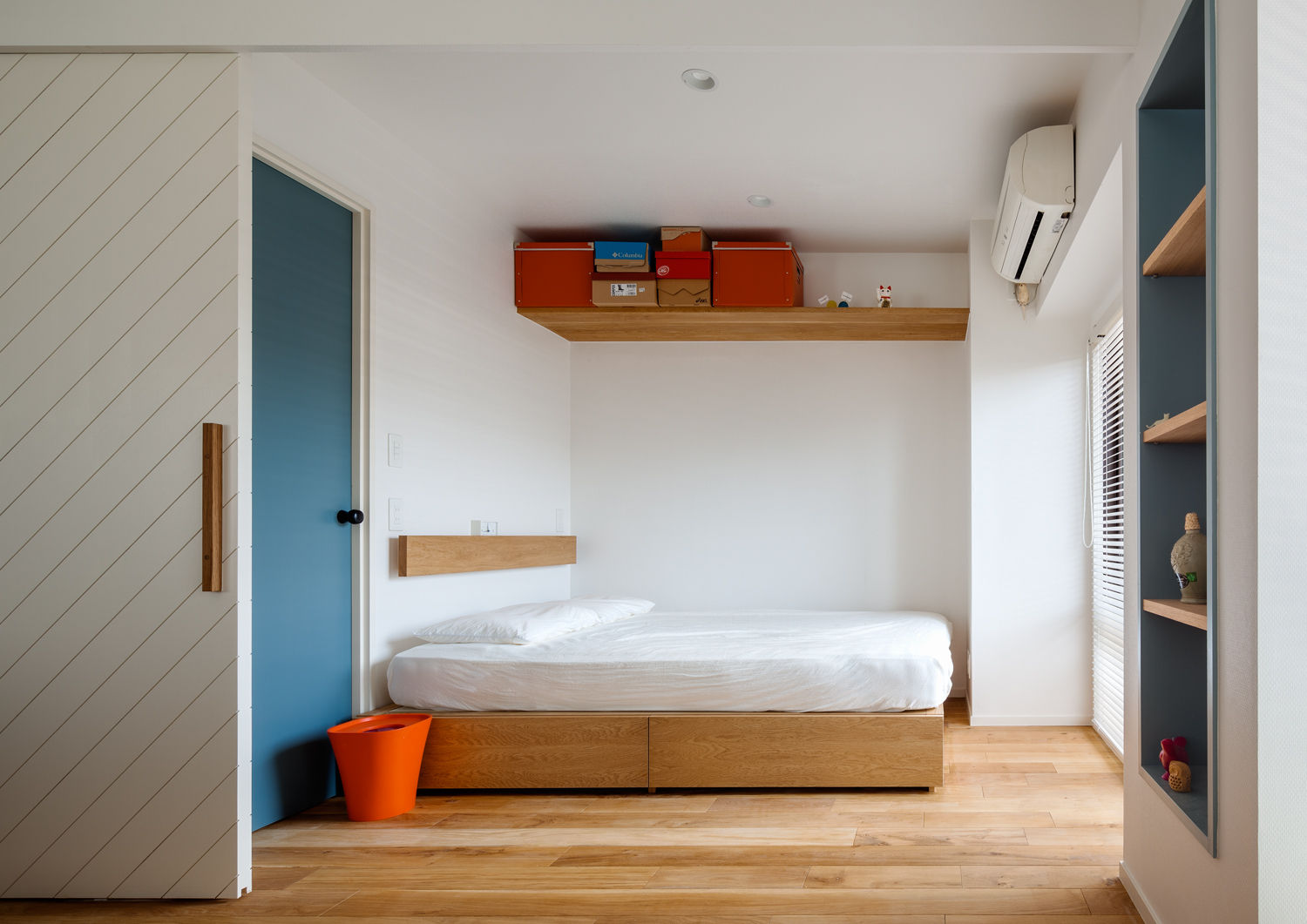 渋谷区の住宅, sorama me Inc. sorama me Inc. オリジナルスタイルの 寝室