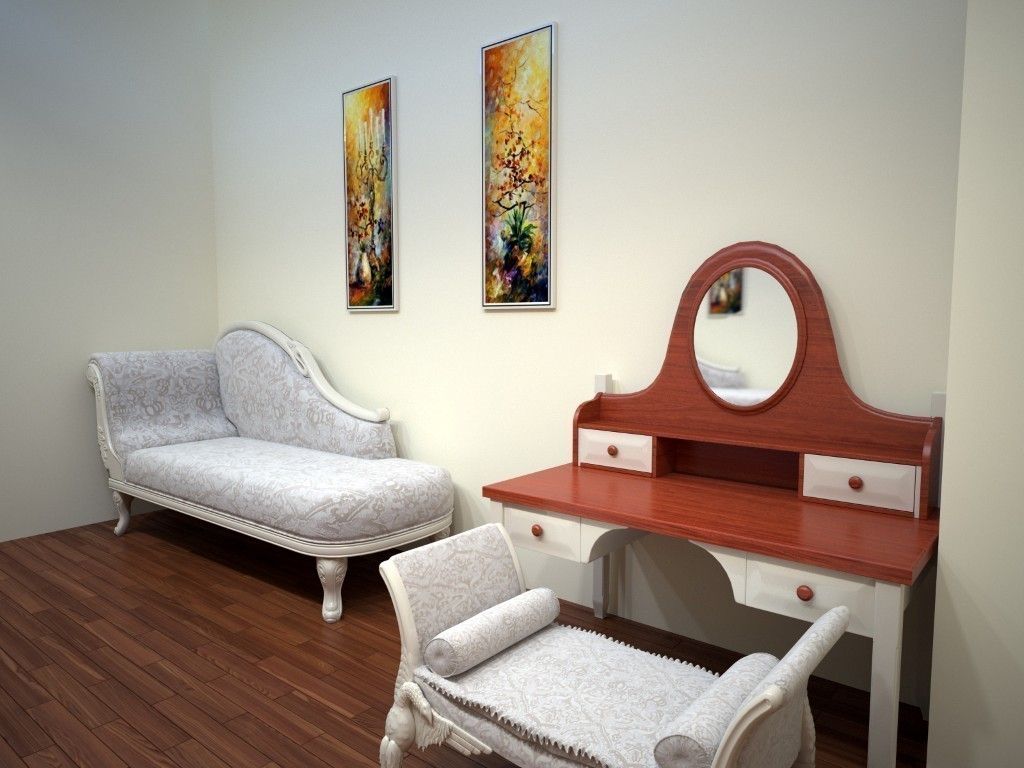 Konut İç Mimari Dekorasyon Projesi, Portakal mimarlik Portakal mimarlik Modern style bedroom Dressing tables