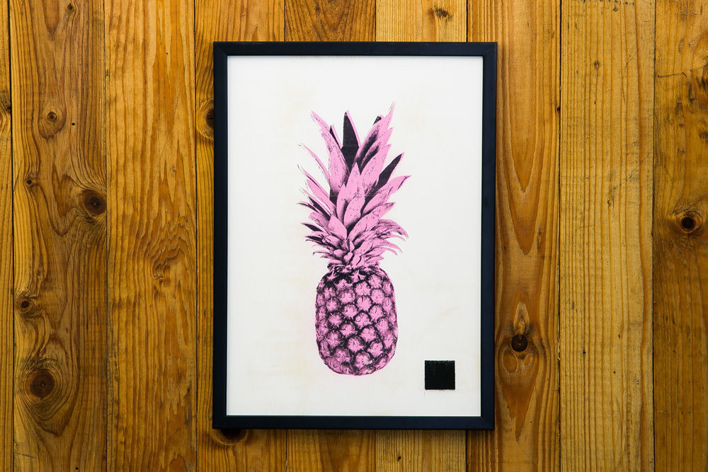 PINEAPPLE SERIES #11, I Print Pineapples I Print Pineapples Meer ruimtes Afbeeldingen & schilderijen