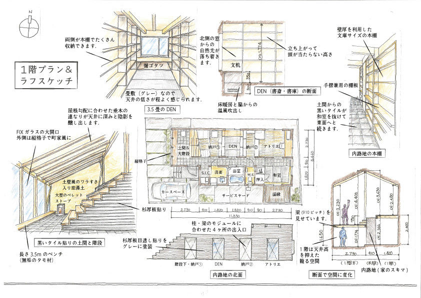 حديث تنفيذ 豊田空間デザイン室 一級建築士事務所 , حداثي