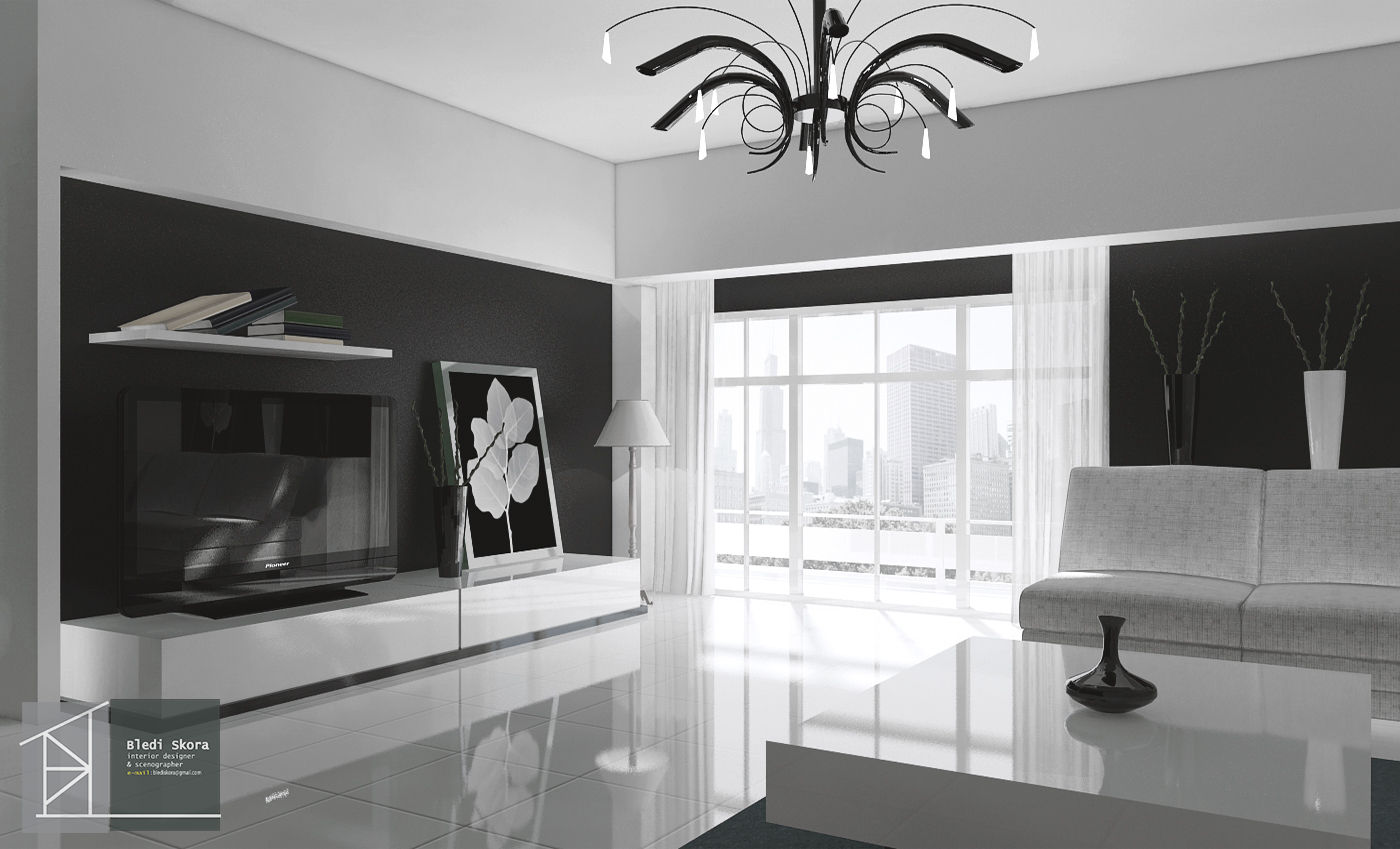 Interior Design Projects!, Bledi Skora Design Bledi Skora Design Modern living room Accessories & decoration