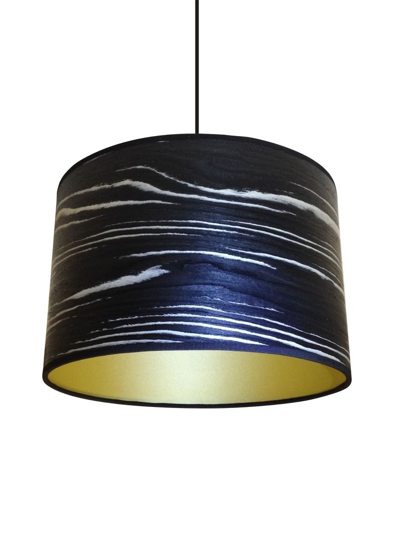 Black and White Drum Lampshade Anthea's Home Store ห้องนั่งเล่น ไฟห้องนั่งเล่น