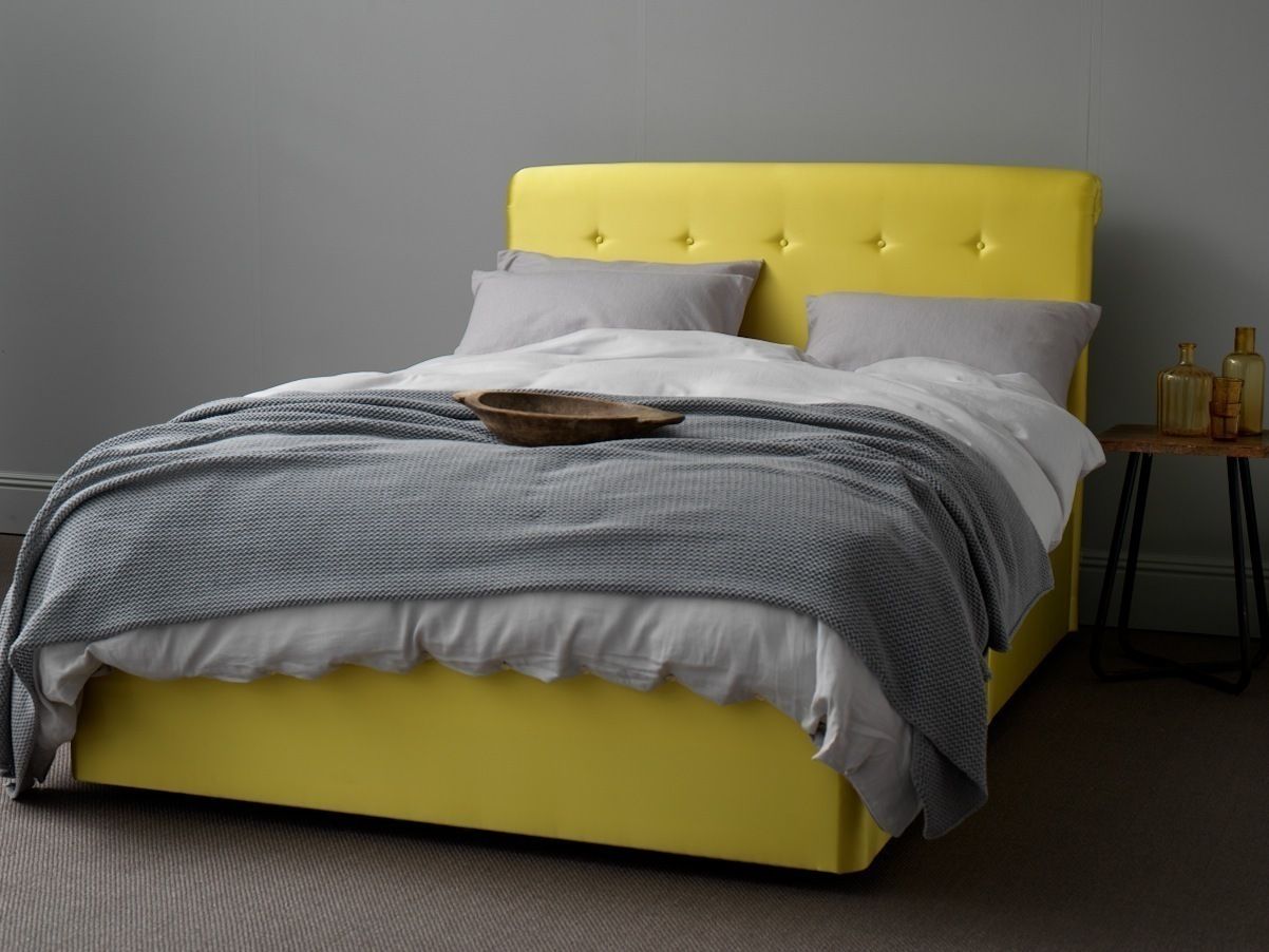 Lily Divan Button & Sprung Modern Bedroom Beds & headboards