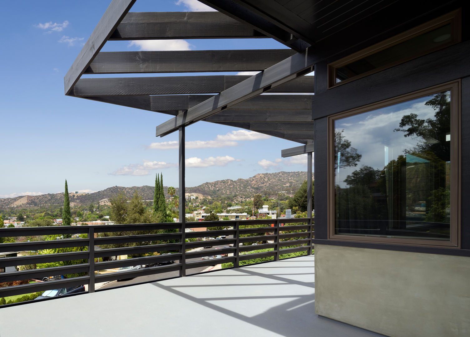 Lopez House, Martin Fenlon Architecture Martin Fenlon Architecture Balcones y terrazas de estilo moderno