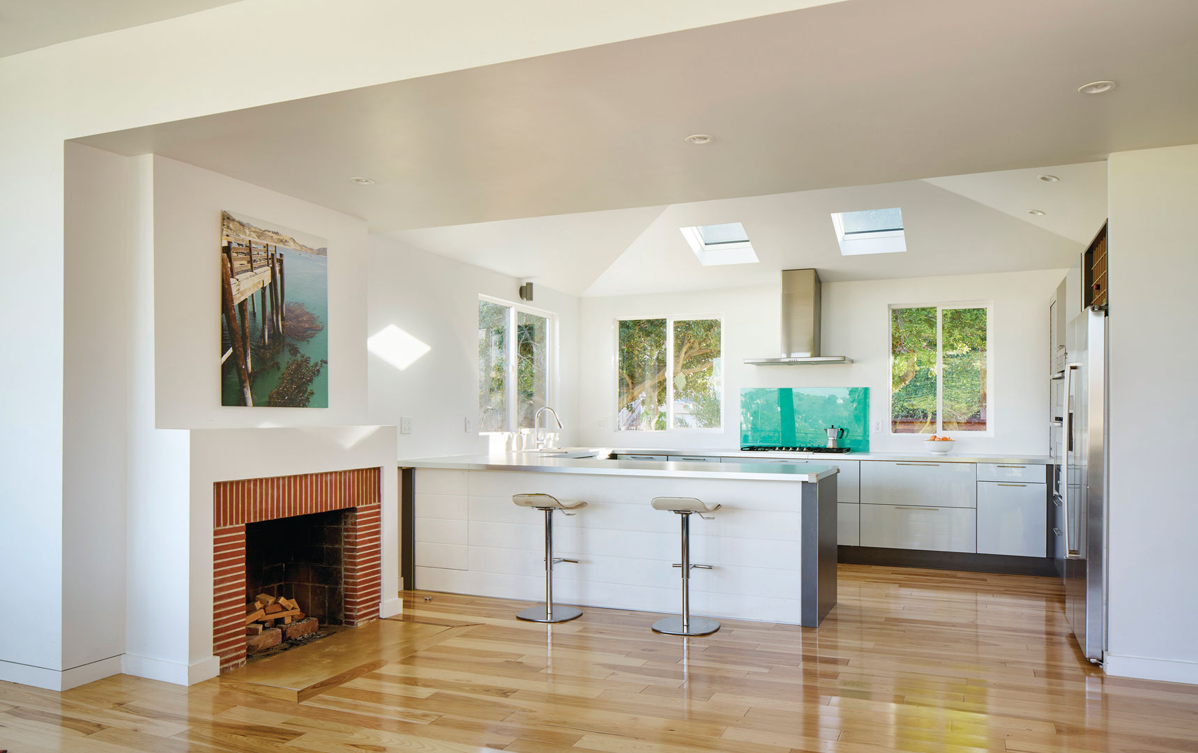 Morris House, Martin Fenlon Architecture Martin Fenlon Architecture Dapur Modern