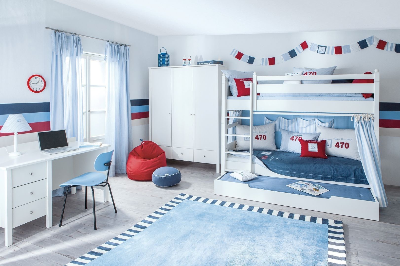 Jugendzimmer Sailing, annette frank gmbh annette frank gmbh Classic style nursery/kids room