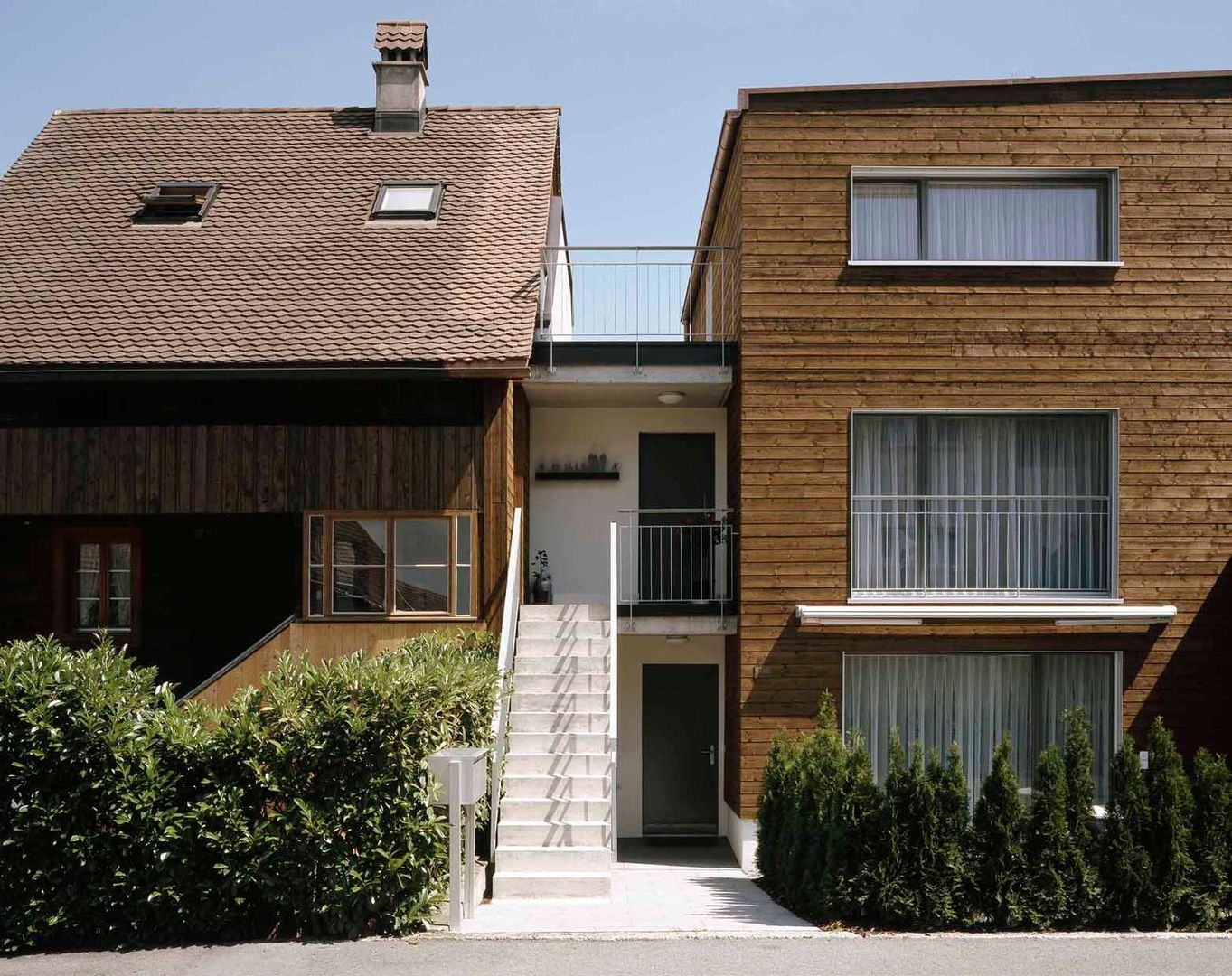 Neubau | Zweifamilienhaus Chrüzmattliring | Küssnacht am Rigi, hwp ARCHITEKTEN AG hwp ARCHITEKTEN AG Eklektik Evler