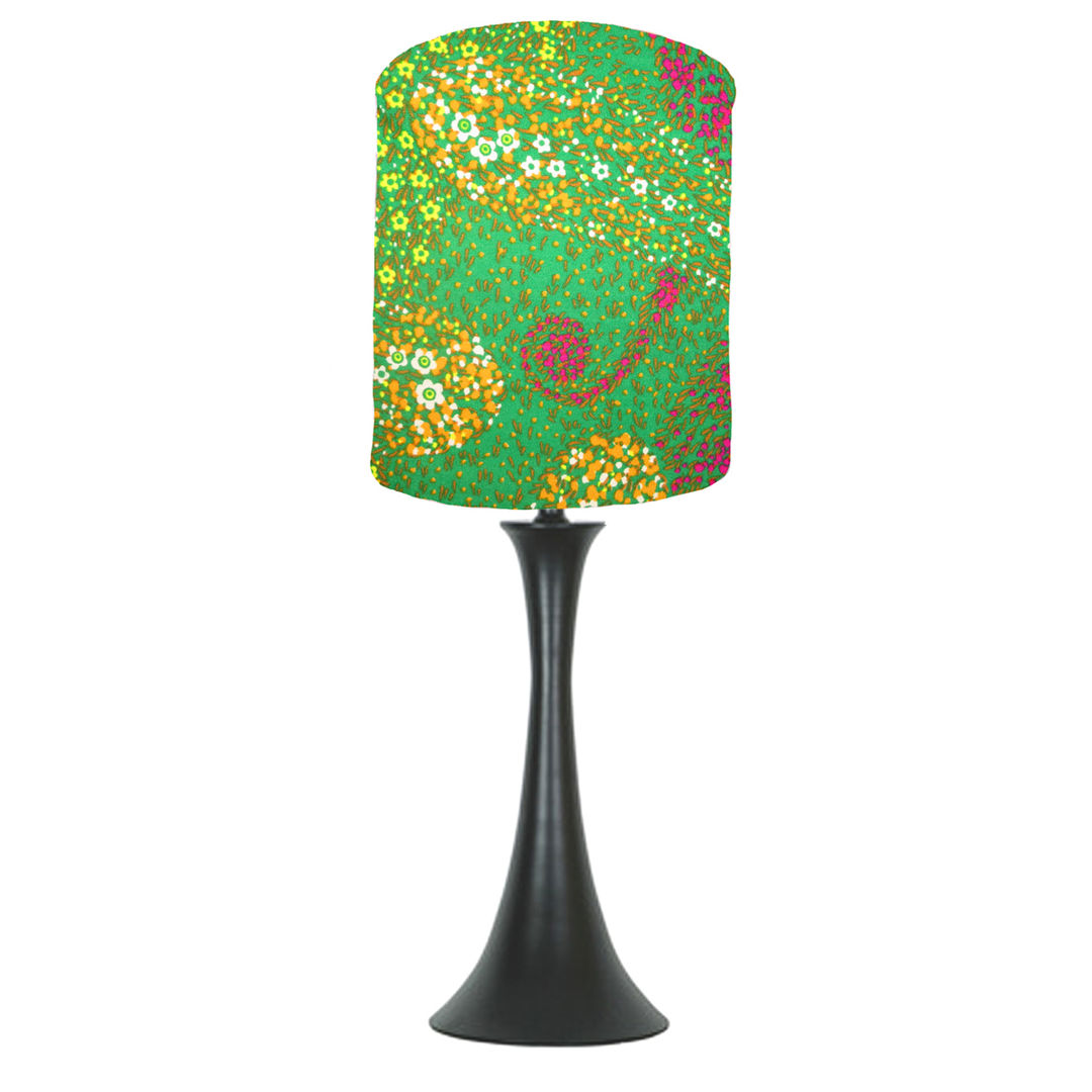 Green vintage lampshade bymarie Classic style bedroom Lighting