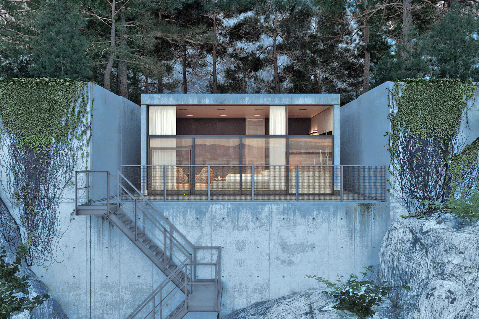 chair house, IGOR SIROTOV ARCHITECTS IGOR SIROTOV ARCHITECTS 미니멀리스트 주택