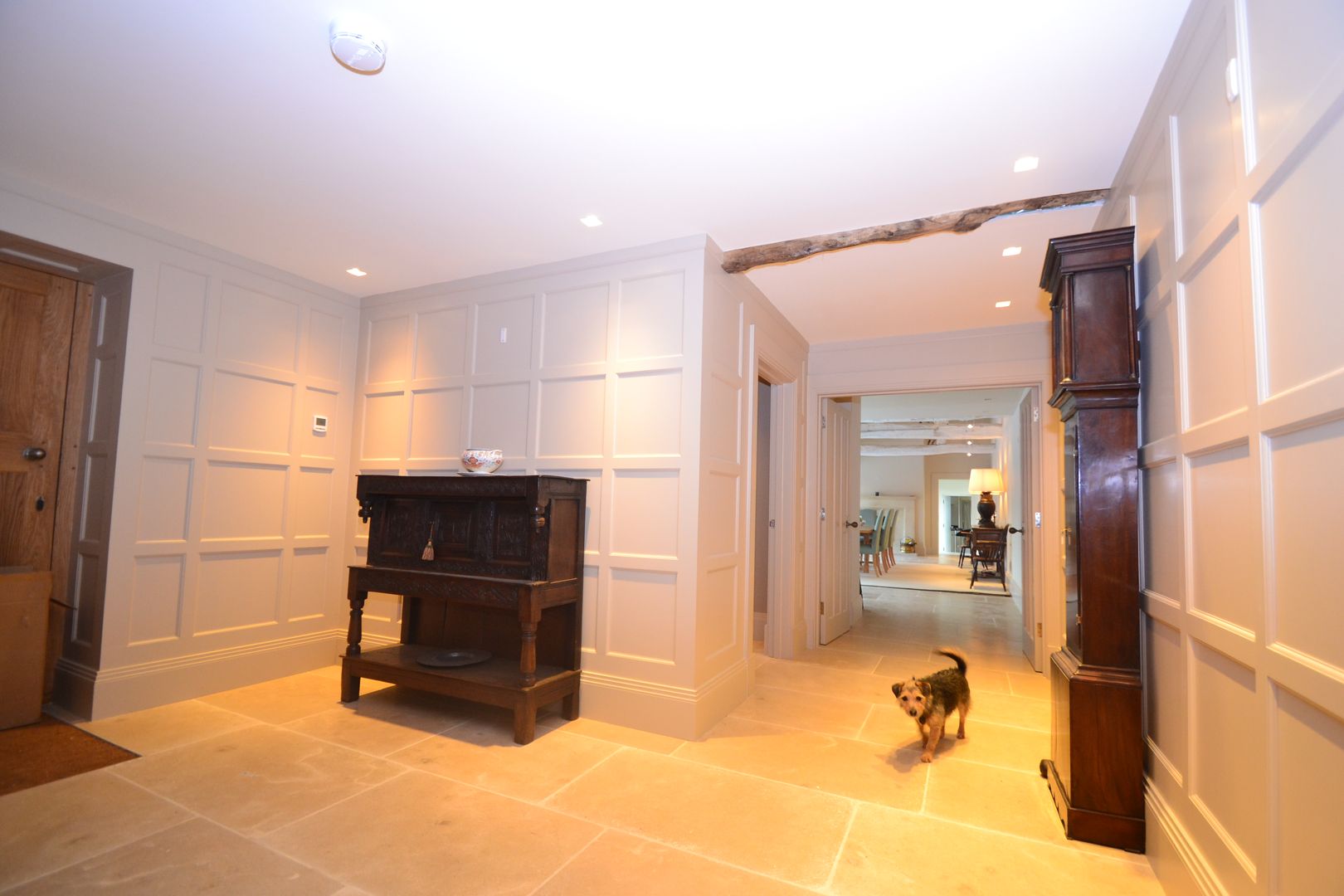 Rushmore Farm, Upton, Studio Four Architects Studio Four Architects Classic style corridor, hallway and stairs