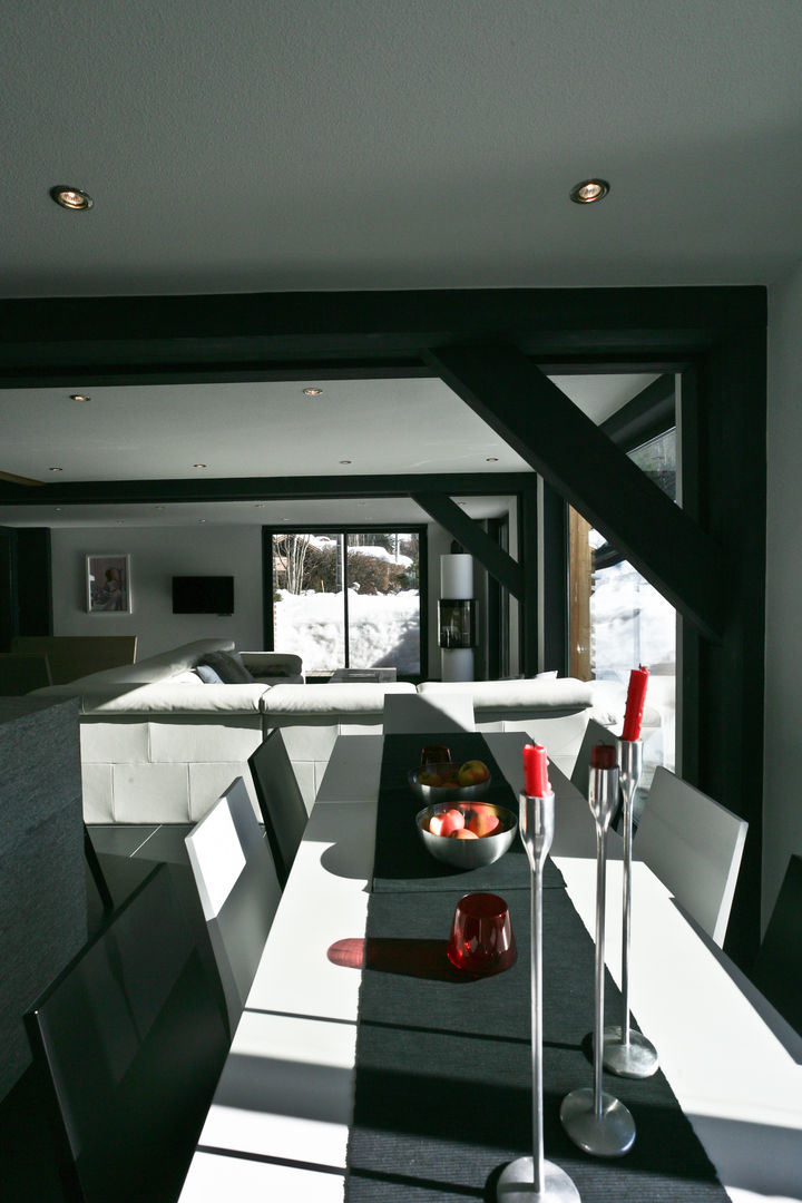 Chalet Piolet, Chevallier Architectes Chevallier Architectes Comedores de estilo moderno