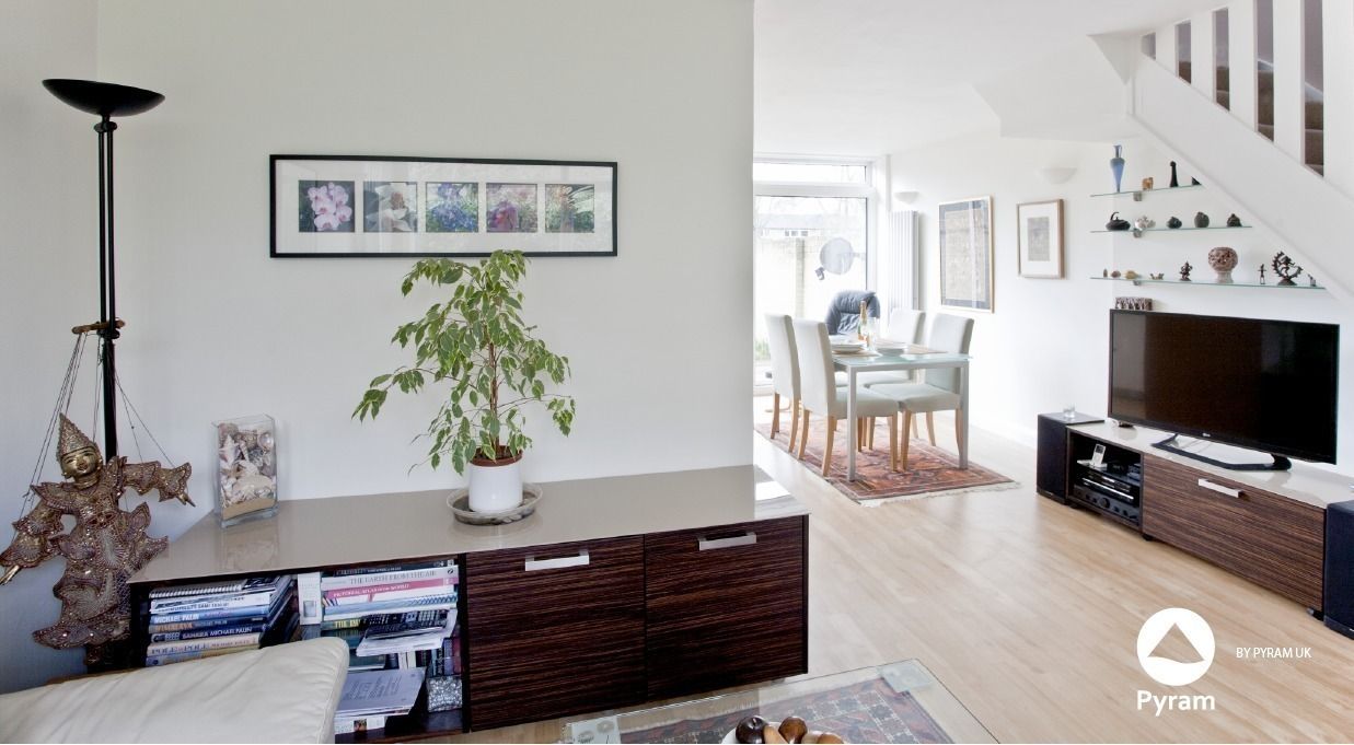 Small open plan house homify Kitchen