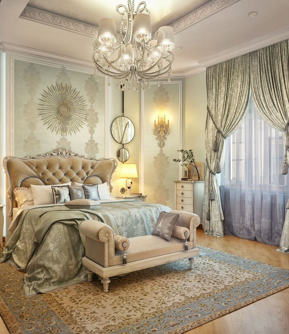 Спальня в классическом стиле, Sweet Home Design Sweet Home Design Classic style bedroom