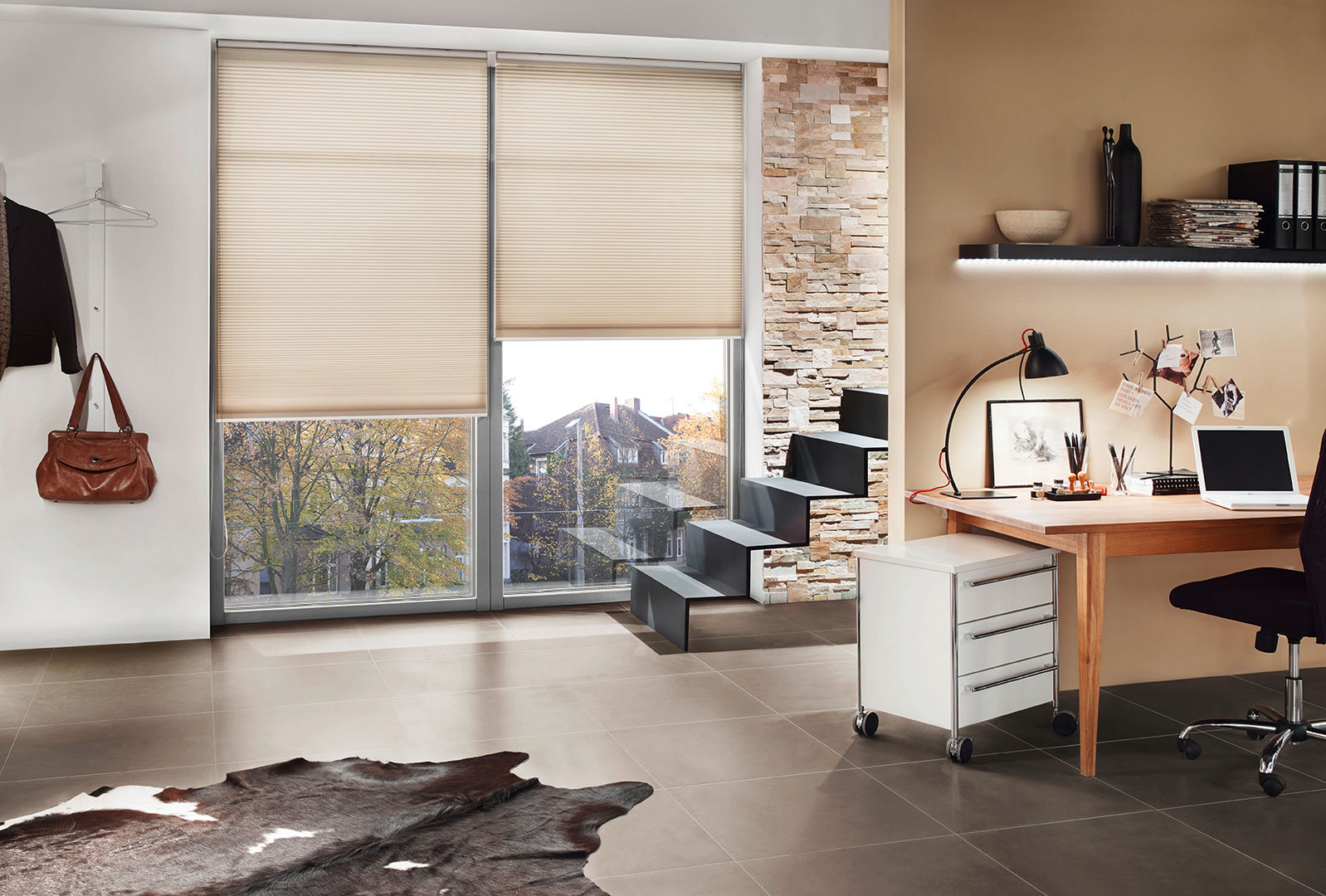 homify Puertas y ventanas de estilo moderno Cortinas