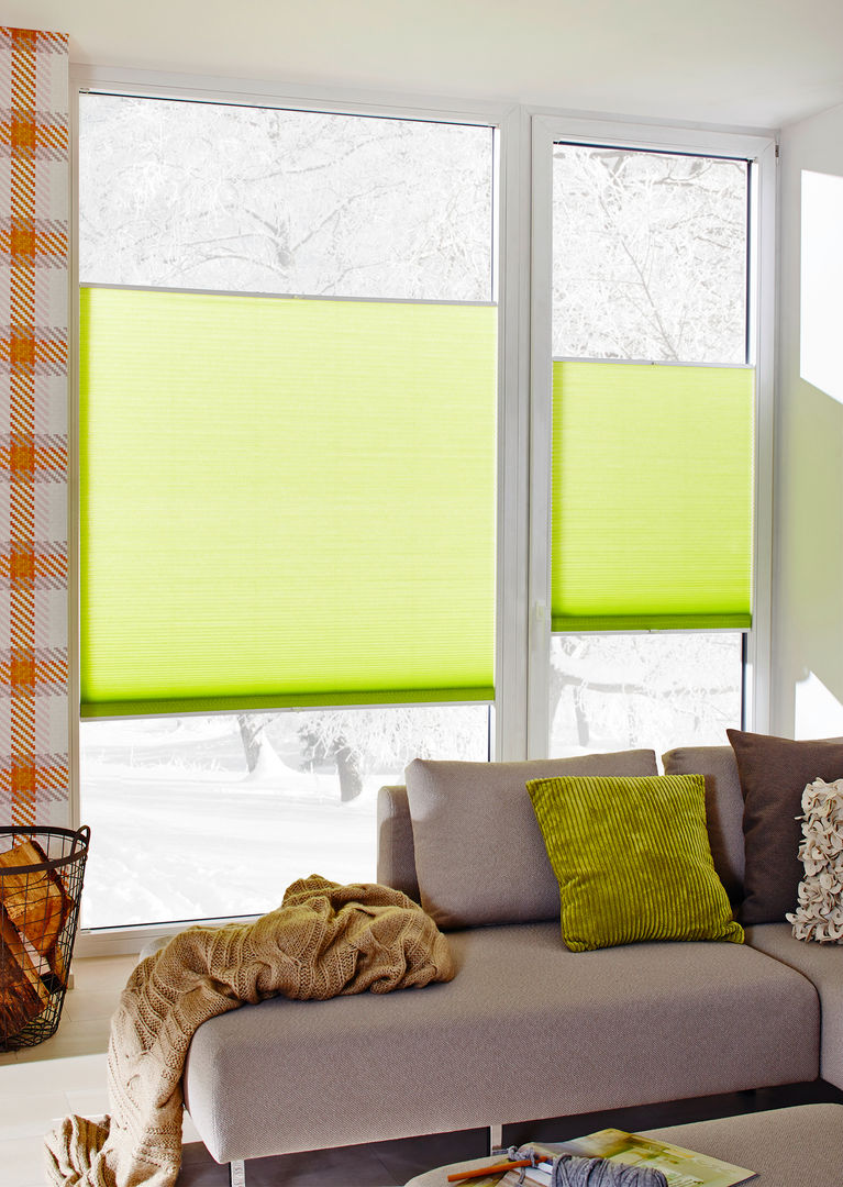 homify Puertas y ventanas de estilo moderno Cortinas