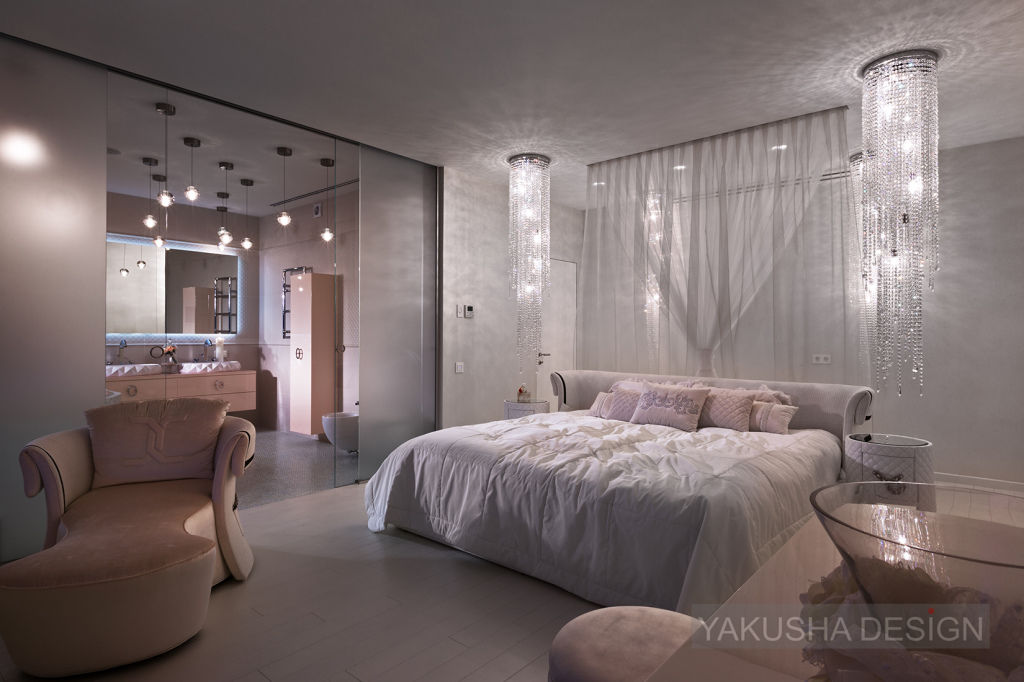 Fashion apartment, Yakusha Design Yakusha Design Eklektik Yatak Odası