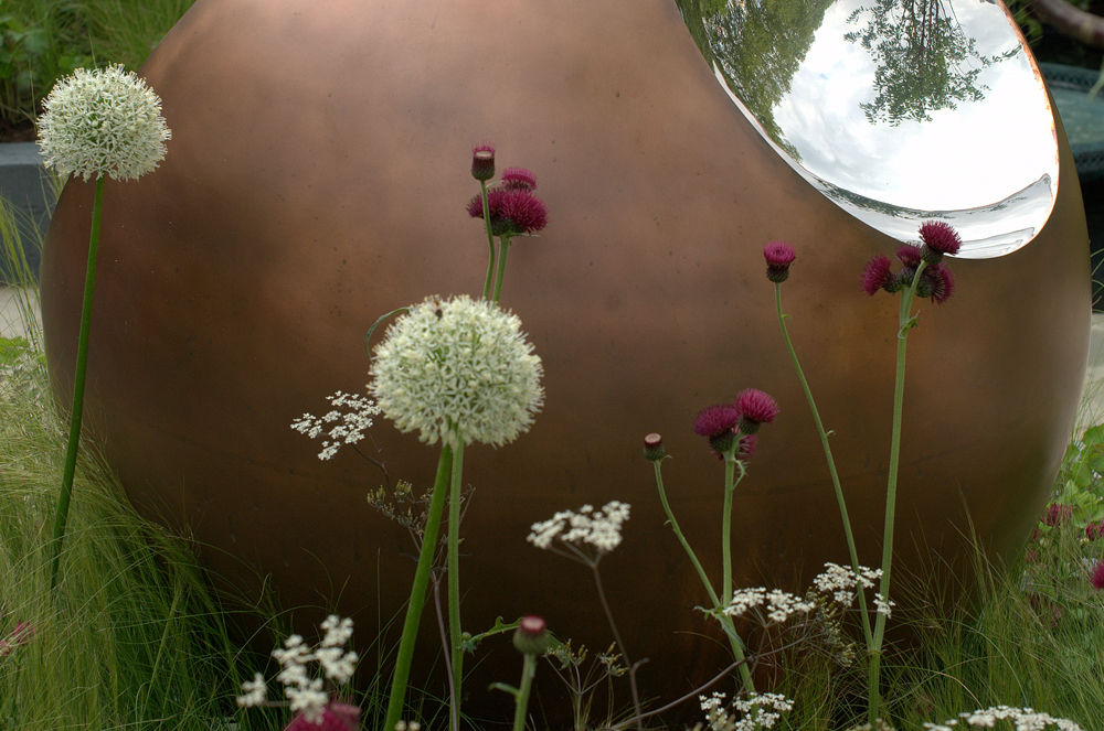 Chelsea Flower Show 2014: David Harber sculpture garden Susan Dunstall Landscape & Garden Design