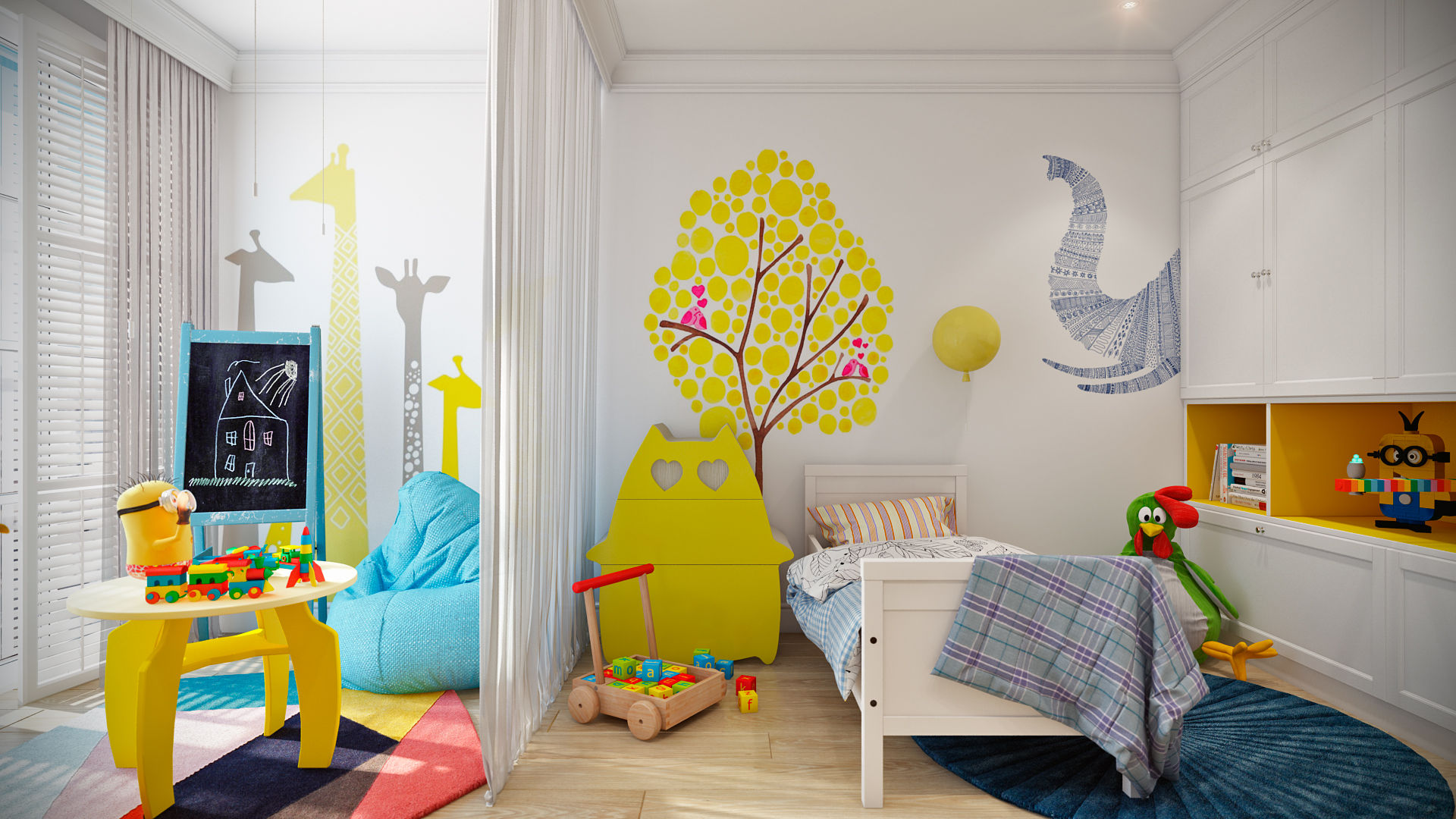 Скандинавская эклектика, CO:interior CO:interior Nursery/kid’s room