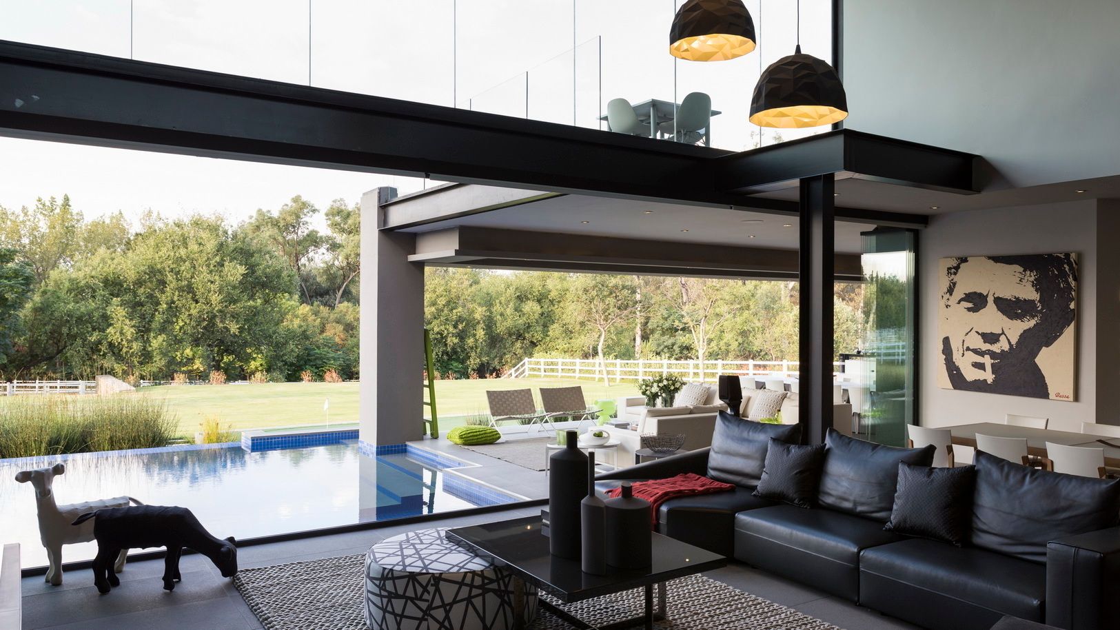 House in Blair Atholl, Nico Van Der Meulen Architects Nico Van Der Meulen Architects Living room