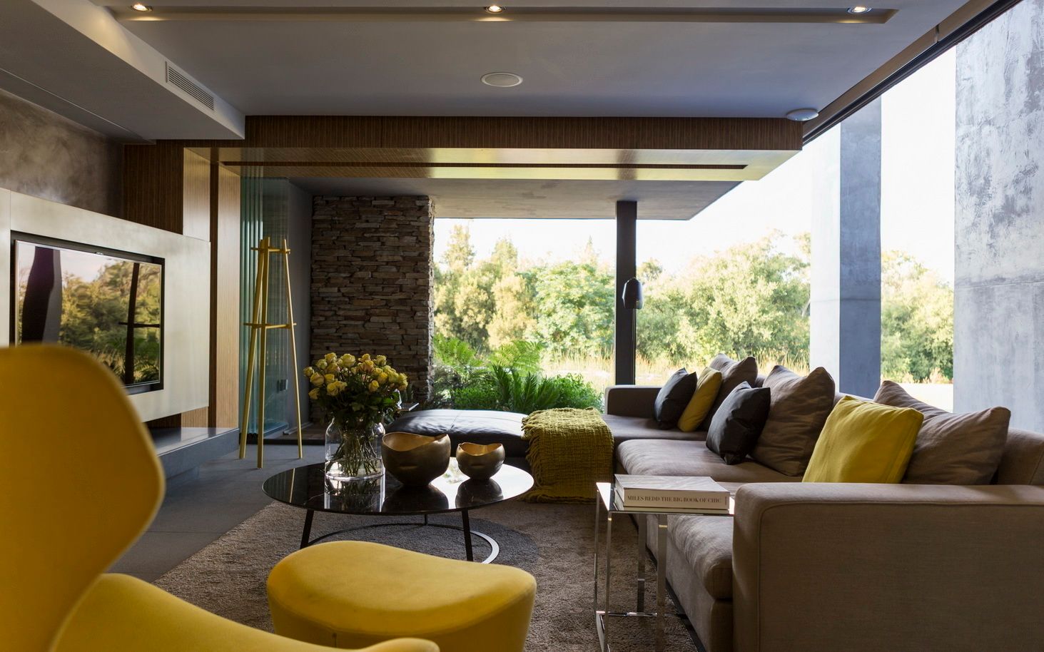 House in Blair Atholl, Nico Van Der Meulen Architects Nico Van Der Meulen Architects Salones modernos