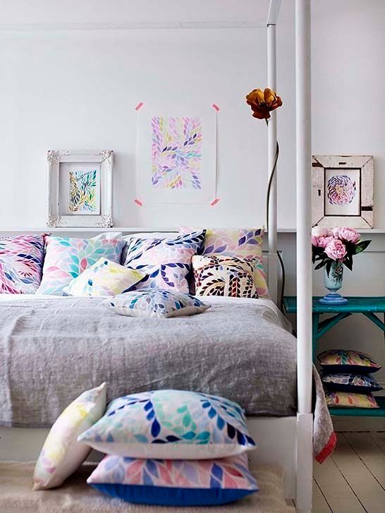 Hello Petal, Hello Petal Hello Petal Eclectic style bedroom Textiles