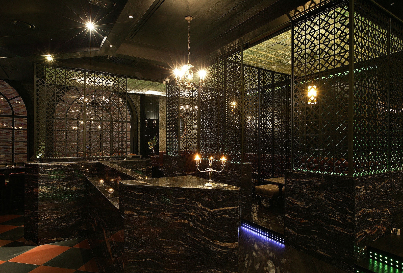 DISTRICT_Glam(Lounge) CHIHO&PARTNERS Commercial spaces Bars & clubs