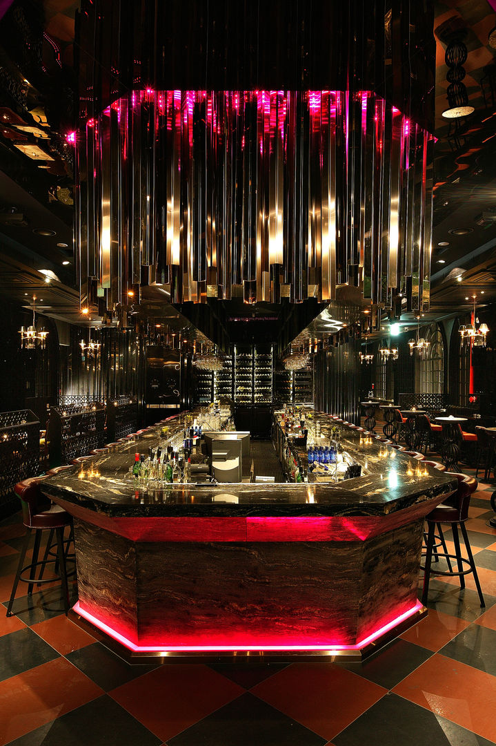 DISTRICT_Glam(Lounge) CHIHO&PARTNERS Commercial spaces Bars & clubs