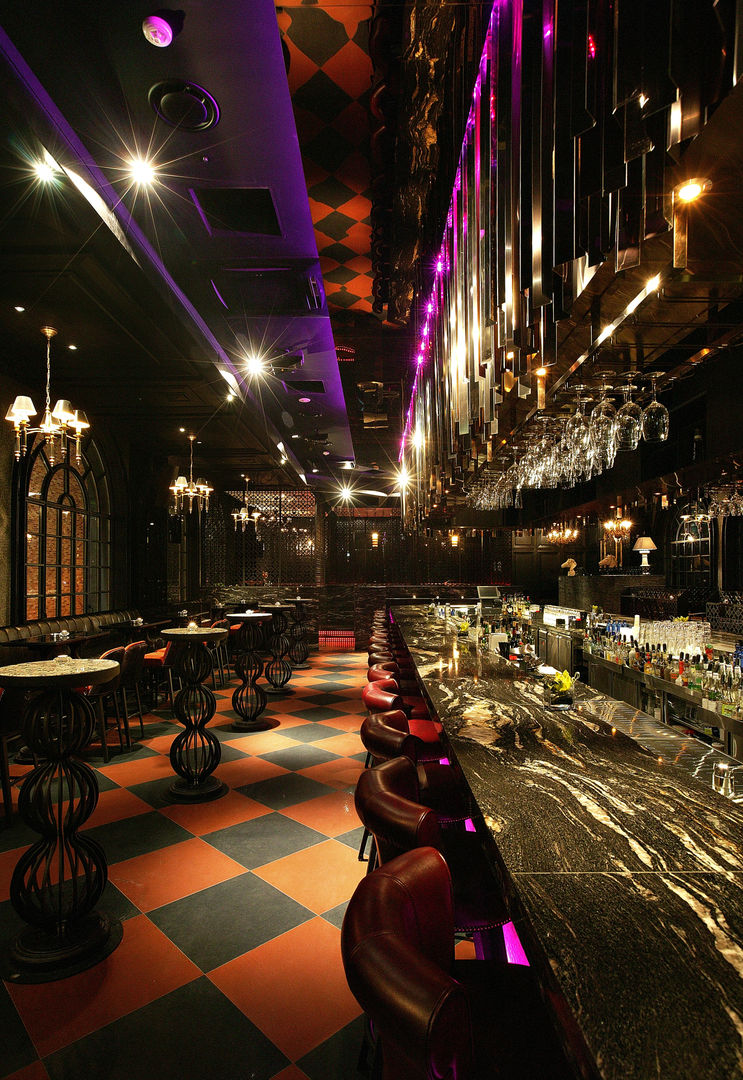 DISTRICT_Glam(Lounge) CHIHO&PARTNERS Commercial spaces Bars & clubs
