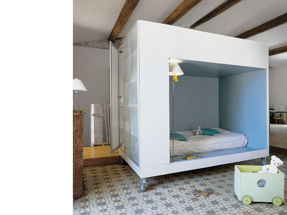 réhabilitation d'une maison de ville de 1890, atelier julien blanchard architecte dplg atelier julien blanchard architecte dplg Eclectic style nursery/kids room