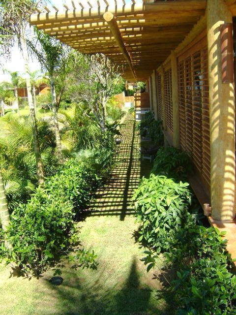 CASA TRANCOSO.BAHIA.BRASIL, Línea Paisagismo.Claudia Muñoz Línea Paisagismo.Claudia Muñoz Jardines de estilo tropical