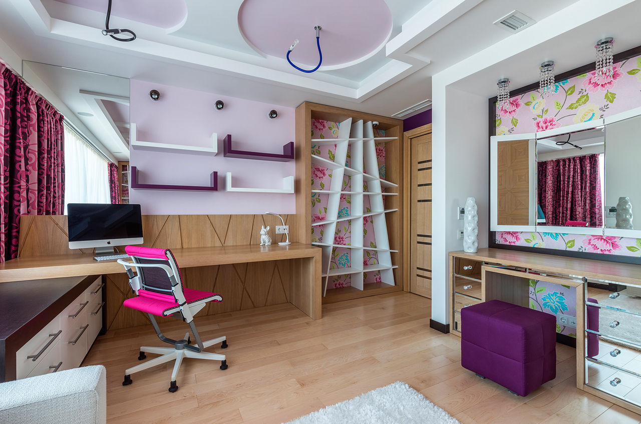 Интерьер квартиры в стиле Эклектики, Belimov-Gushchin Andrey Belimov-Gushchin Andrey Nursery/kid’s room