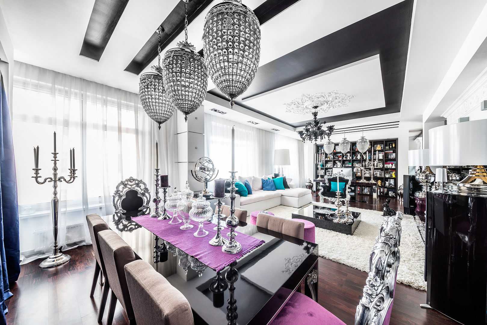 Интерьер квартиры в стиле Фьюжн, Belimov-Gushchin Andrey Belimov-Gushchin Andrey Classic style dining room