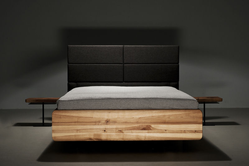 Łóżko BOXSPRING, mazzivo mazzivo Dormitorios de estilo moderno Camas y cabeceras