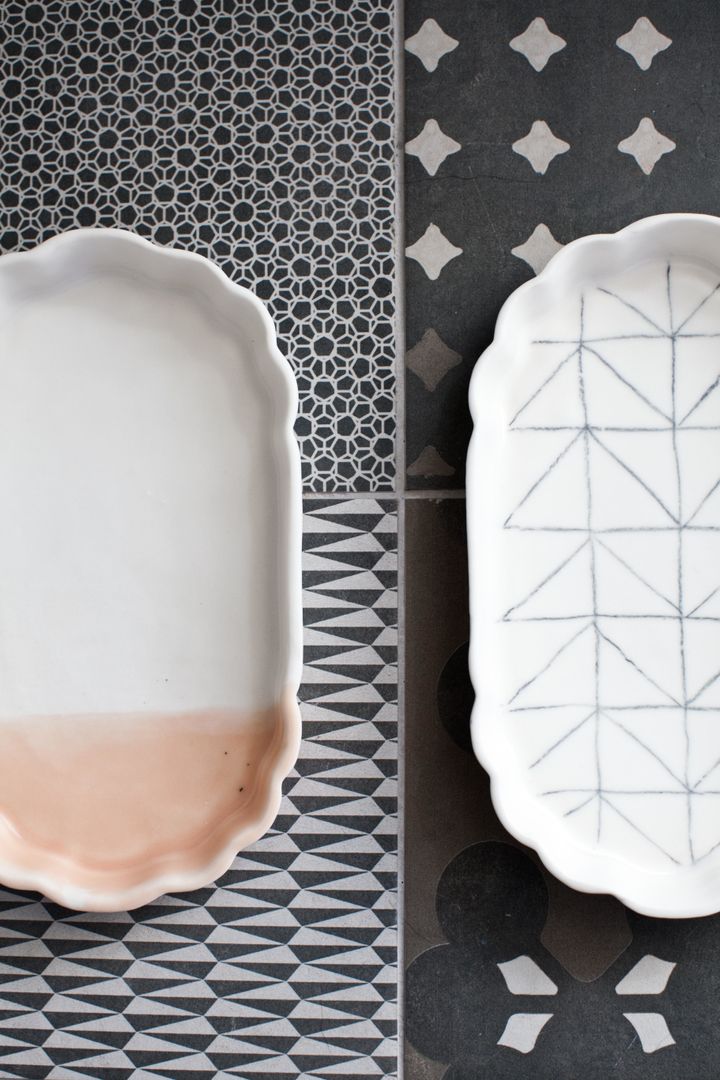 WATERMELON | SS 2015, anna westerlund handmade ceramics anna westerlund handmade ceramics Skandynawskie domy Artykuły gospodarstwa domowego