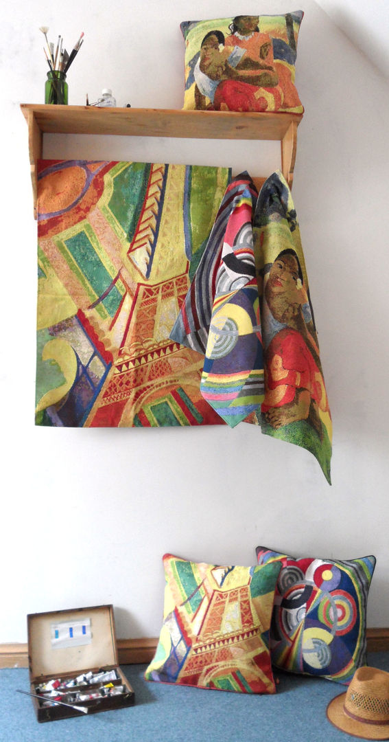 Tapestries - Artists Tissage Art de Lys Eclectic style living room Accessories & decoration
