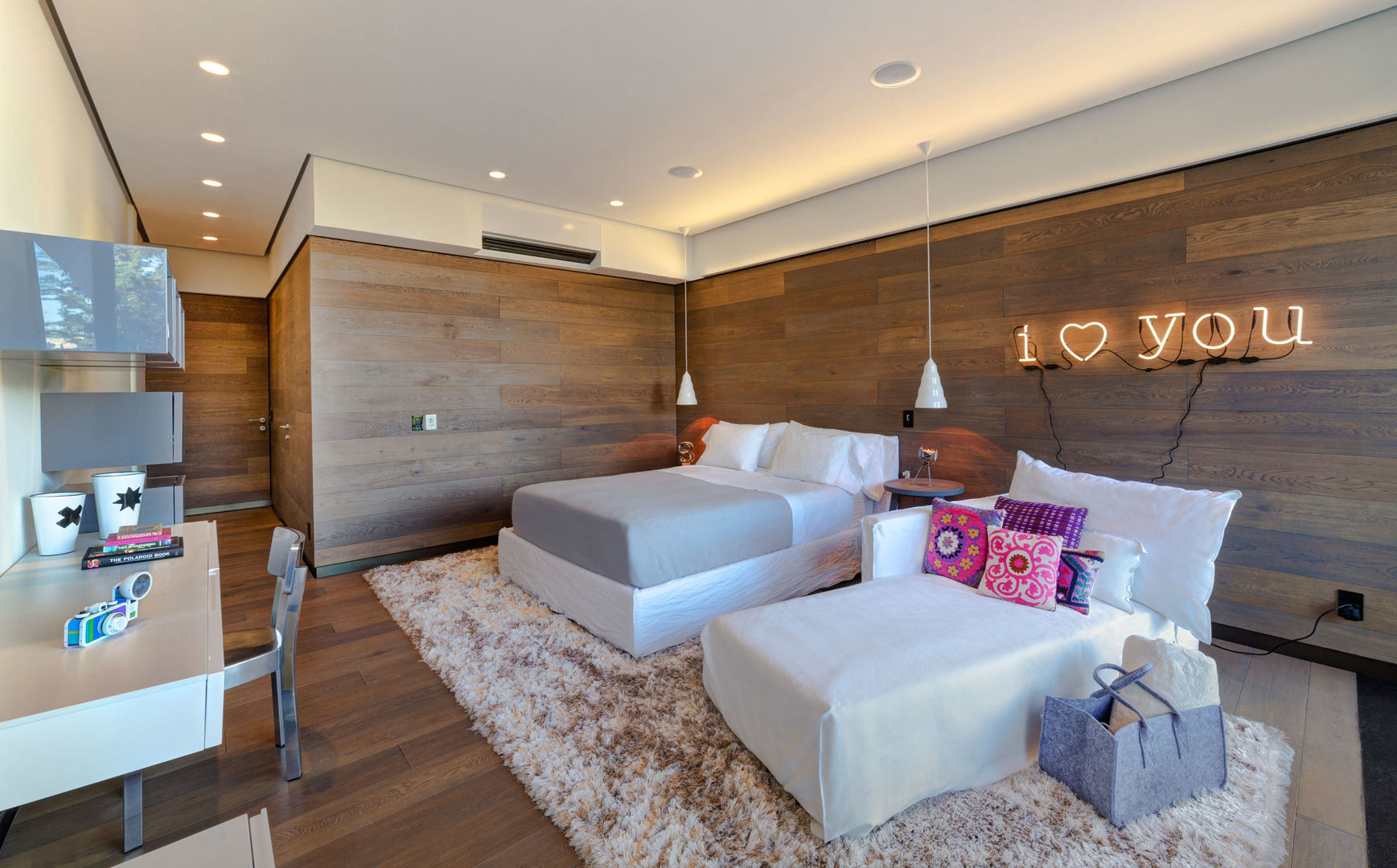 Casa Dalias grupoarquitectura Dormitorios infantiles de estilo minimalista