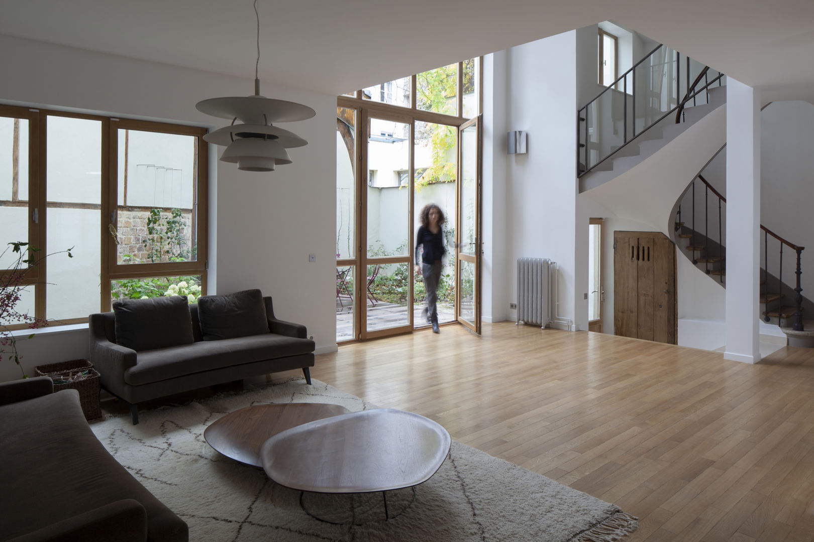 MAISON Z, Atelier architecture située Atelier architecture située Modern living room