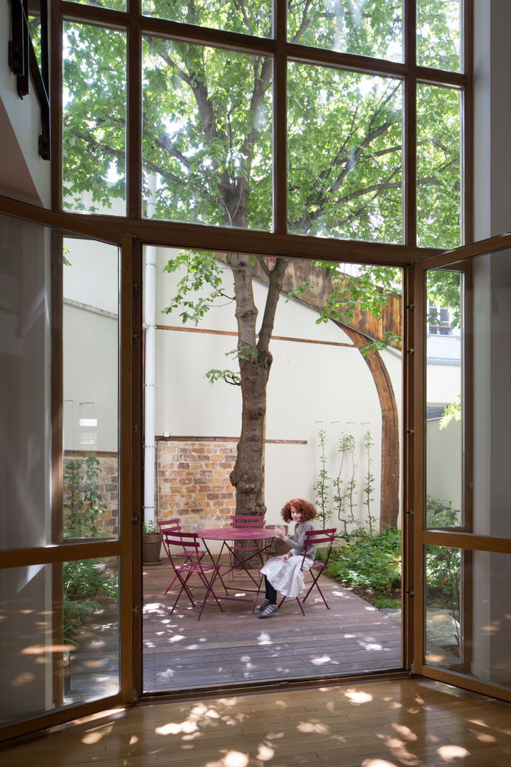 MAISON Z, Atelier architecture située Atelier architecture située Puertas y ventanas de estilo moderno