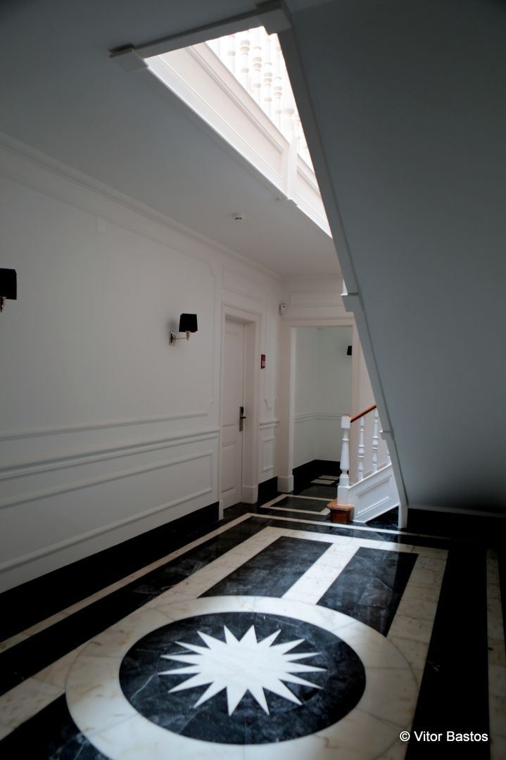 Villa Vasco da Gama | Guest House | Cascais, shfa shfa Classic style corridor, hallway and stairs