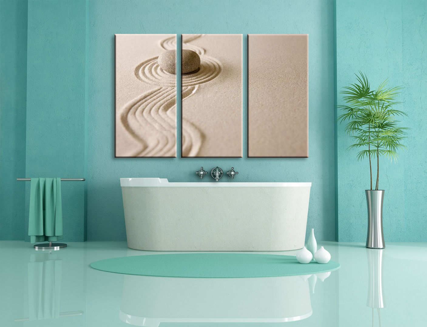 Quadri per il bagno, BIMAGO.it BIMAGO.it Baños modernos Decoración