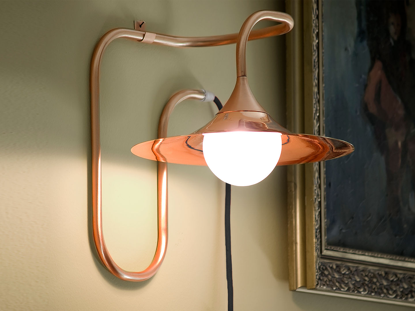 Copper Intuerilight Modern dining room Lighting