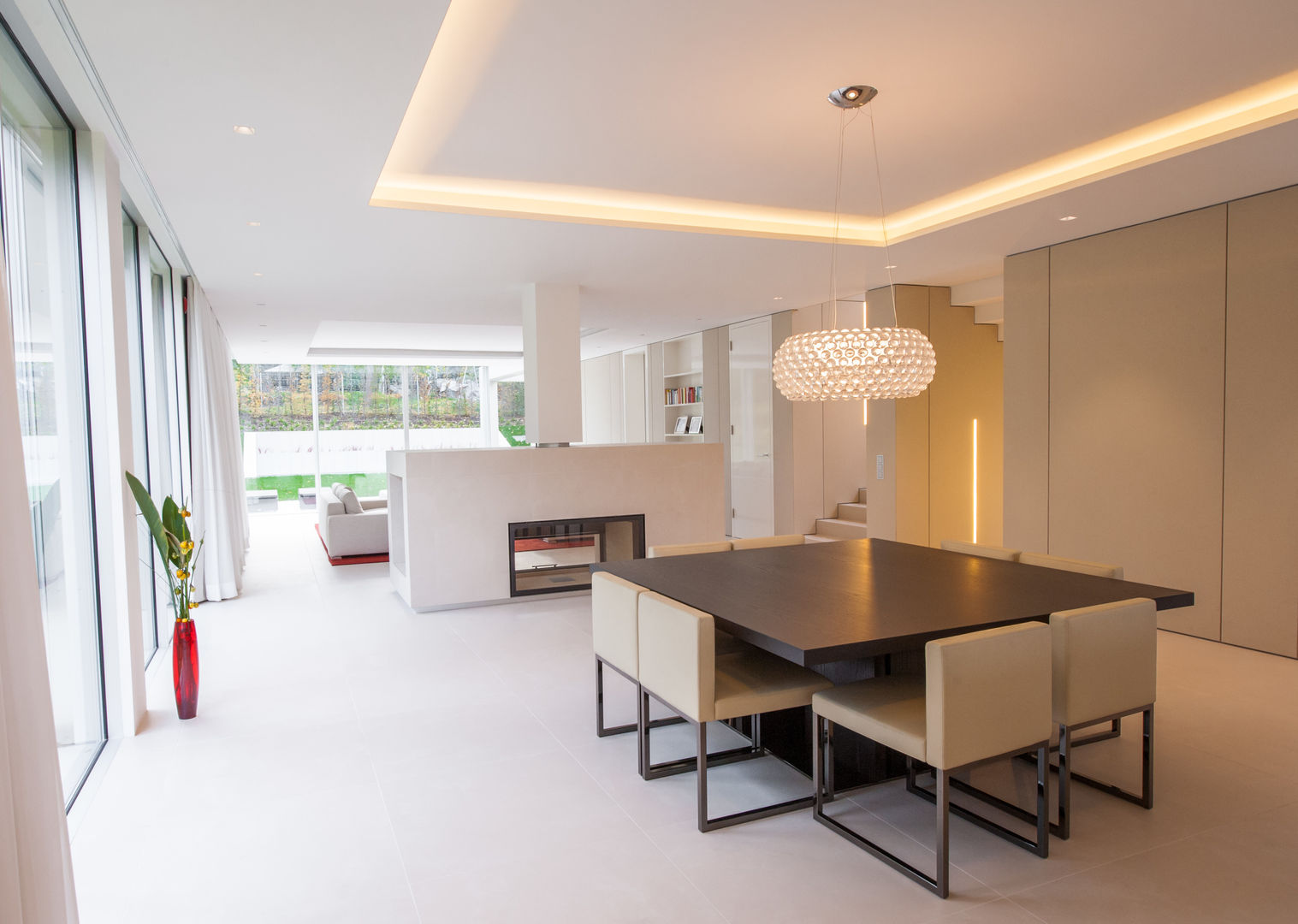 EINFAMILIENHAUS KLOSTERNEUBURG | AUT, Moser Architects Moser Architects Modern dining room