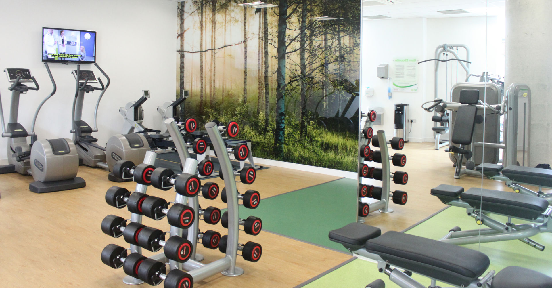 Home Gym Raw Corporate Health Moderne fitnessruimtes