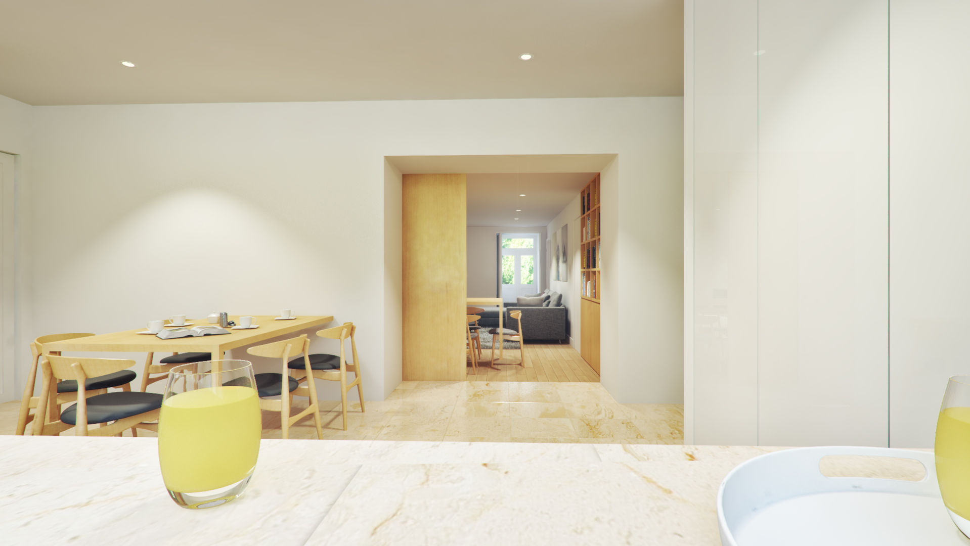 House in Lavra, Matosinhos homify Cocinas de estilo minimalista