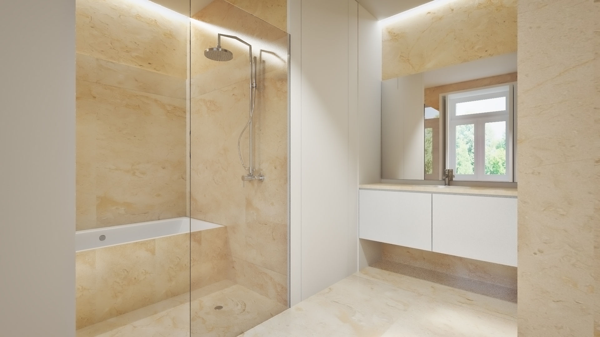 House in Lavra, Matosinhos homify Bagno minimalista