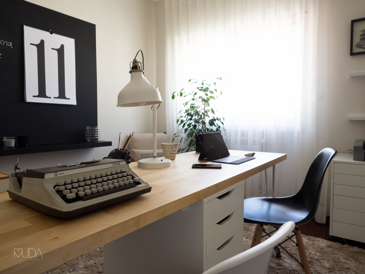 AP Home Office - Sintra, MUDA Home Design MUDA Home Design Рабочий кабинет в скандинавском стиле