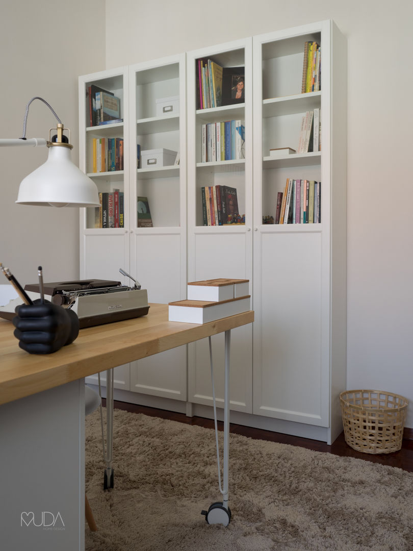 AP Home Office - Sintra, MUDA Home Design MUDA Home Design مكتب عمل أو دراسة