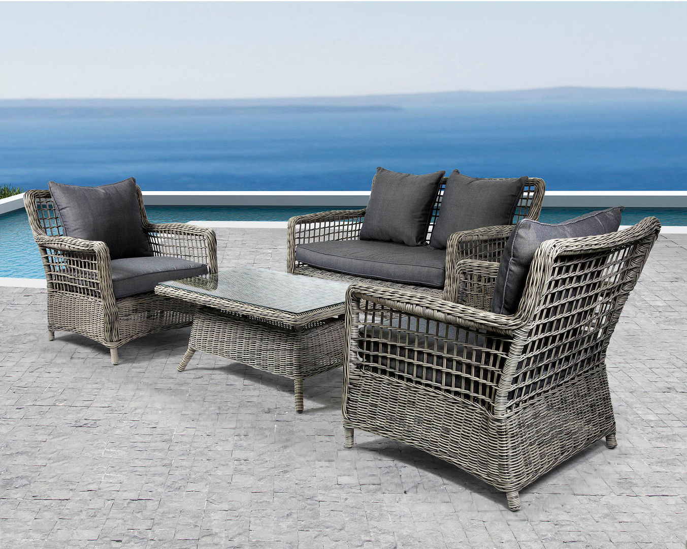 Conjunto Mayland SYD Muebles de Jardin Jardines mediterráneos Mobiliario