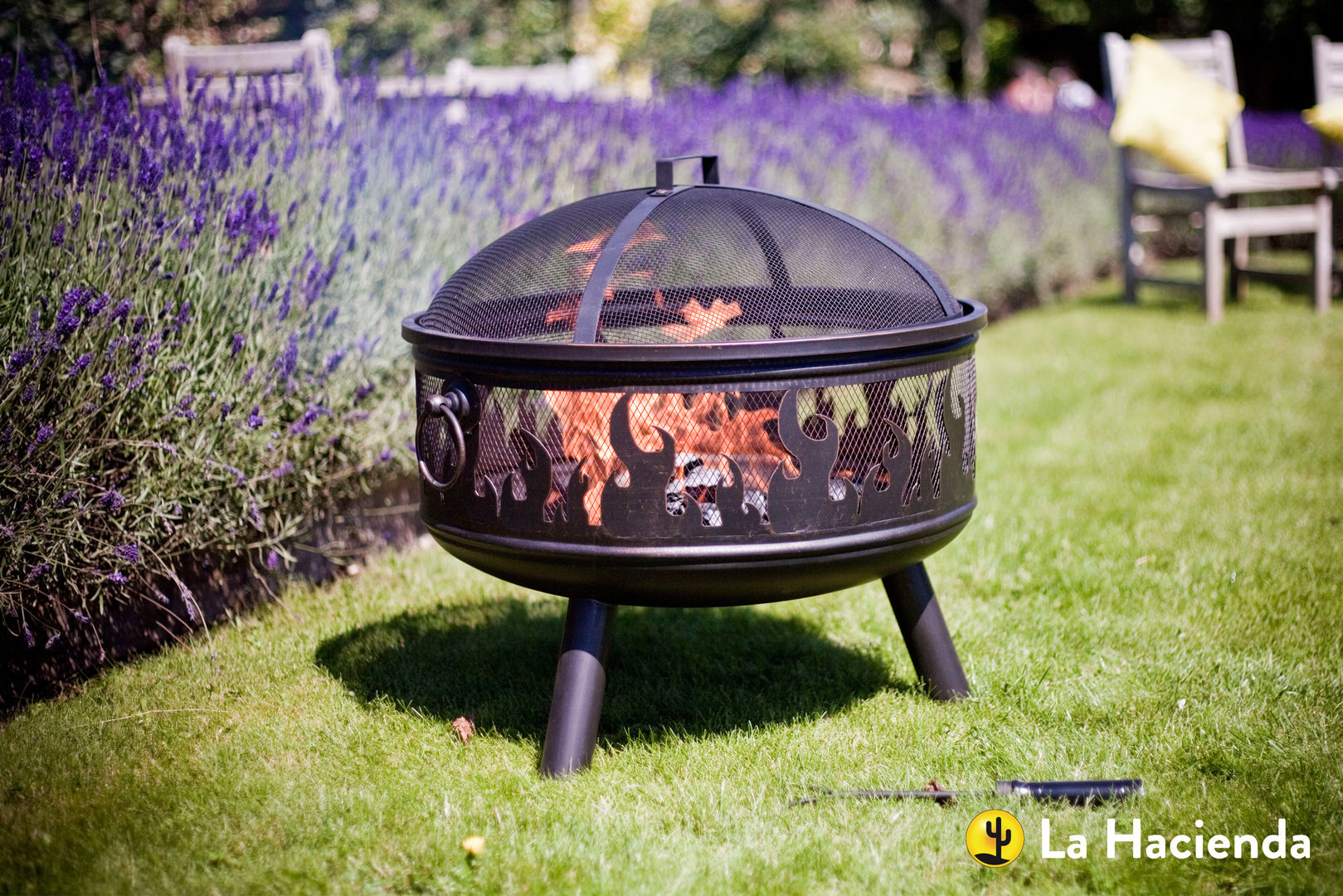 Wildfire La Hacienda Eclectic style gardens Fire pits & barbecues