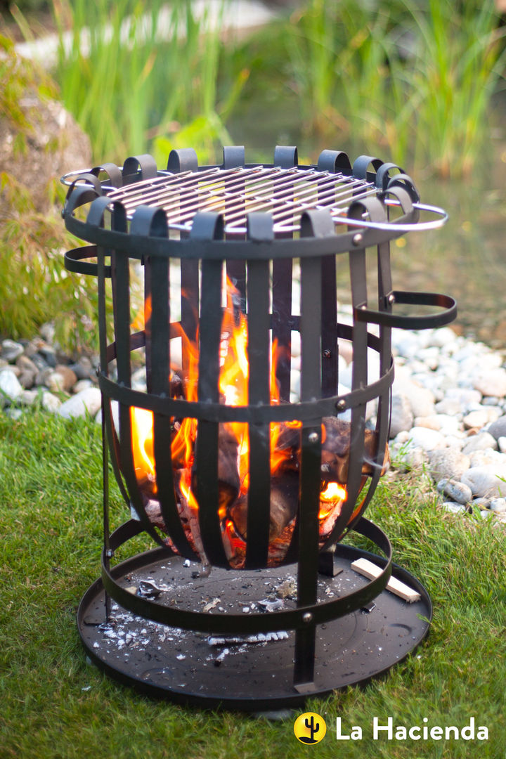 Vancouver with grill La Hacienda Taman Klasik Fire pits & barbecues
